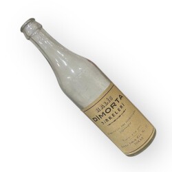 Halis Dimorta Sirkesi Boş Şişe 1970s 35cl #AOB5143 - 4