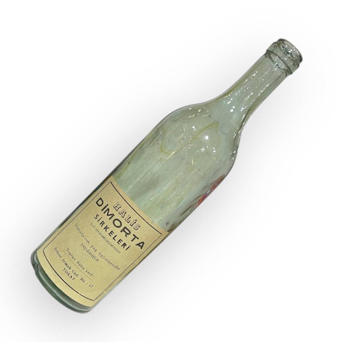 Halis Dimorta Sirkesi Boş Şişe 1970s 70cl #AOB5142 - 1