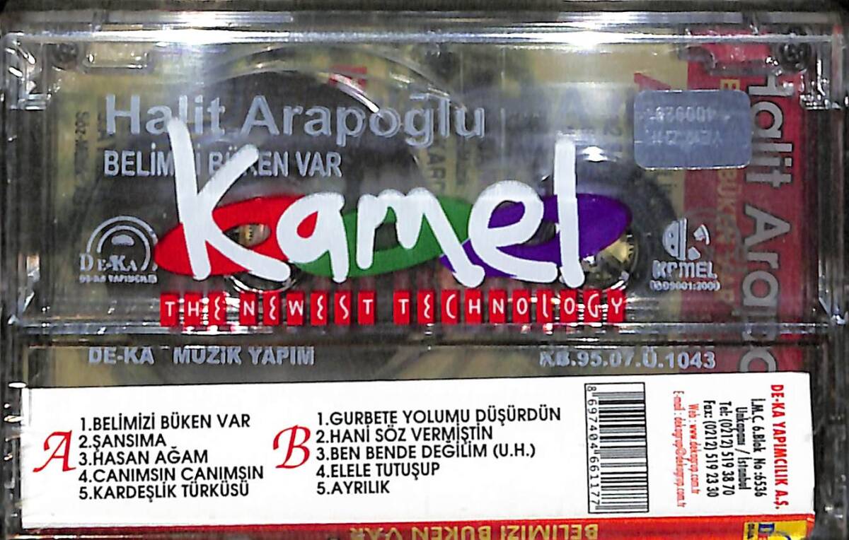 Halit Arapoğlu - Belimizi Büken Var Kaset (Sıfır Kaset) KST29646 - 2