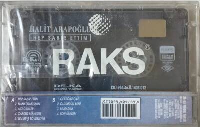 Halit Arapoğlu -Hep Sabır Ettim Kaset KST12642 - 2