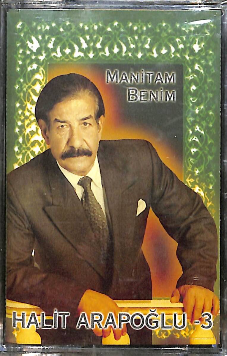 Halit Arapoğlu - Manitam Benim Kaset (Sıfır Kaset) KST29636 - 1