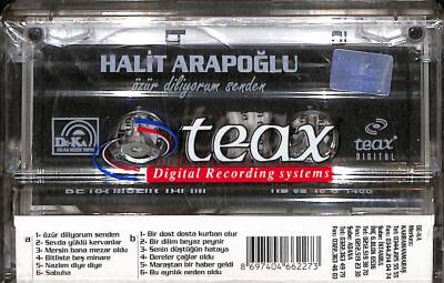 Halit Arapoğlu - Özür Diliyorum Senden Kaset (Sıfır) KST24629 - 2