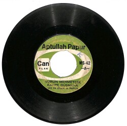 Aptullah Papur - Vurun Mehmetçik Kahpe Düşmana / Kahraman Ecevit Plak (10/5.5) PLK25046 - Gökçekoleksiyon