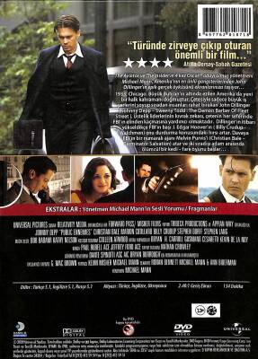 Halk Düşmanları DVD Film 109 (İkinci El) DVD2166 - 4