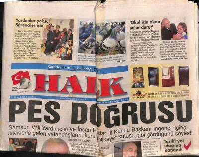 Halk Gazetesi 24 Ekim 2005 - Eski Ankara Yolu İptal Edildi GZ82735 - 1