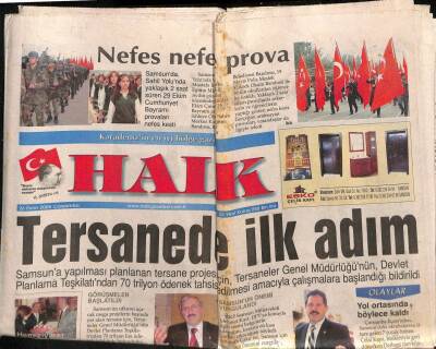 Halk Gazetesi 26 Ekim 2005 - Canik 55e Talep Yoğun GZ82734 - 1