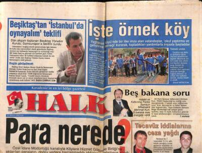 Halk Gazetesi 27 Mayıs 2003 - Necip Fazıl , Devlet Töreniyle Anılsın GZ82720 - 1