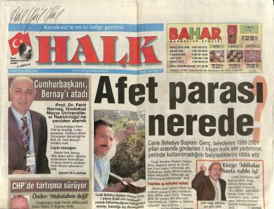 Halk Gazetesi 6 Temmuz 2004 - Avukat Rahmi Kumaşoğlu Vefat Etti GZ114709 - 1