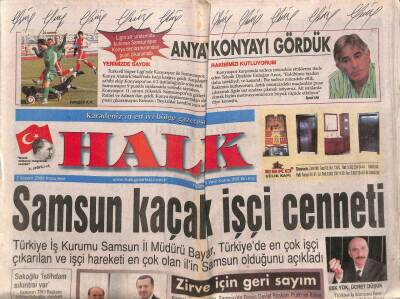 Halk Gazetesi 7 Kasım 2005 - Anadolu Kültürü Hediyelik Eşyalarda GZ82737 - 1
