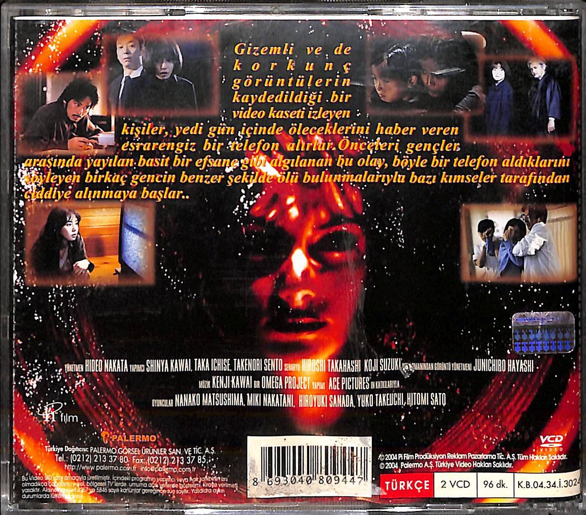 Halka - Ring (1998) Orijinal VCD Film VCD28360 - 2