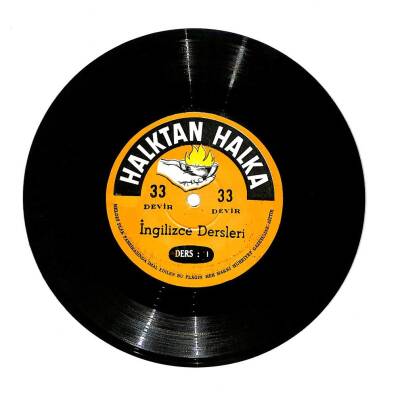 Halktan Halka İngilizce Dersleri Ders 1-2 PLAK (10/9) PLK15919 - 1