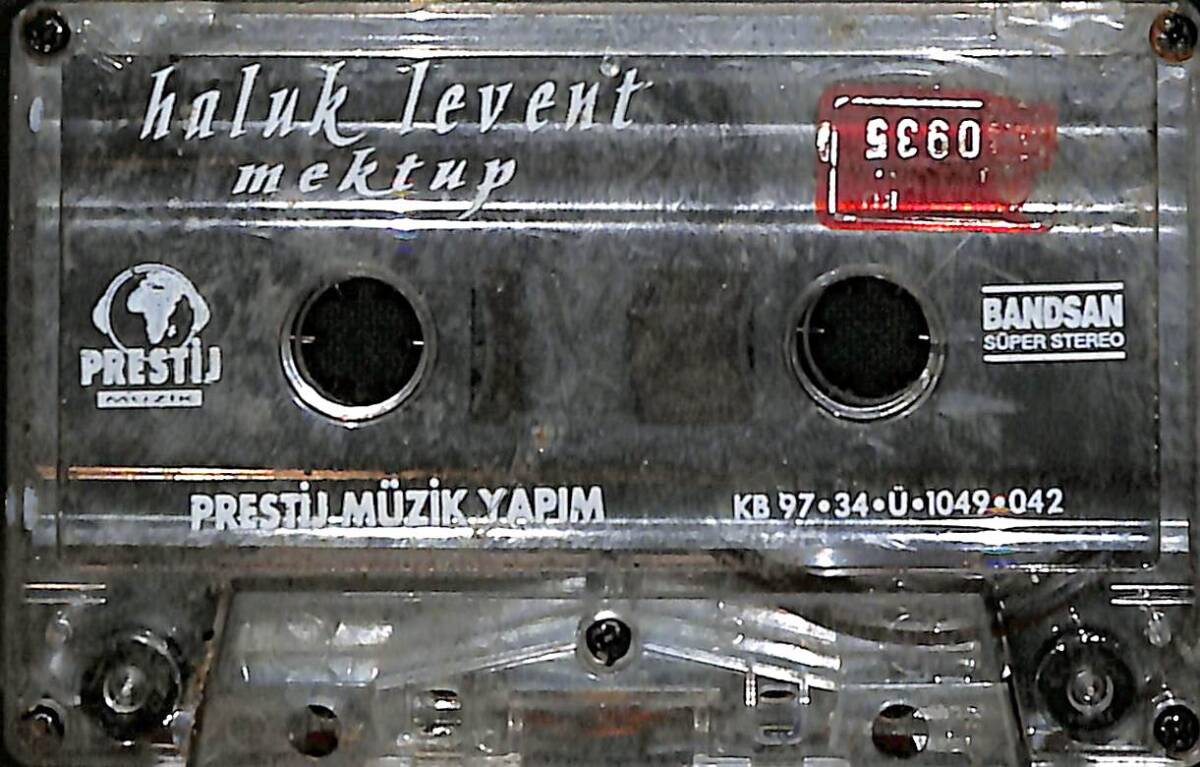 Haluk Levent - Mektup Kaset (Kırmızı Bandrol - İkinci El) KST27758 - 2