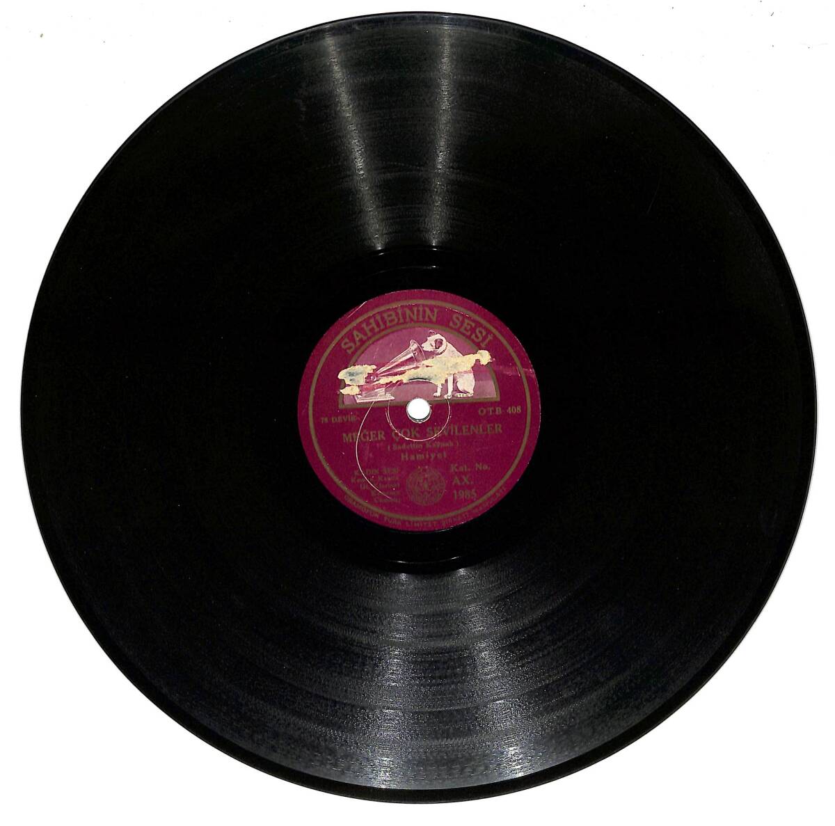 Hamiyet (Hamiyet Yüceses) - Meğer Çok Sevilenler & Kirpiklerinin Gölgesi TAŞ PLAK (10/6.5) PLK26613 - 1