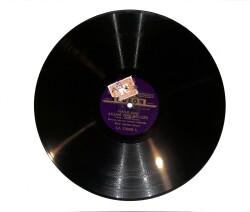 Münir Nurettin Selçuk - Saçlarıma Ak Düştü / Akşam Yine Gölgen TAŞ PLAK (10/8) PLK23393 - Gökçekoleksiyon