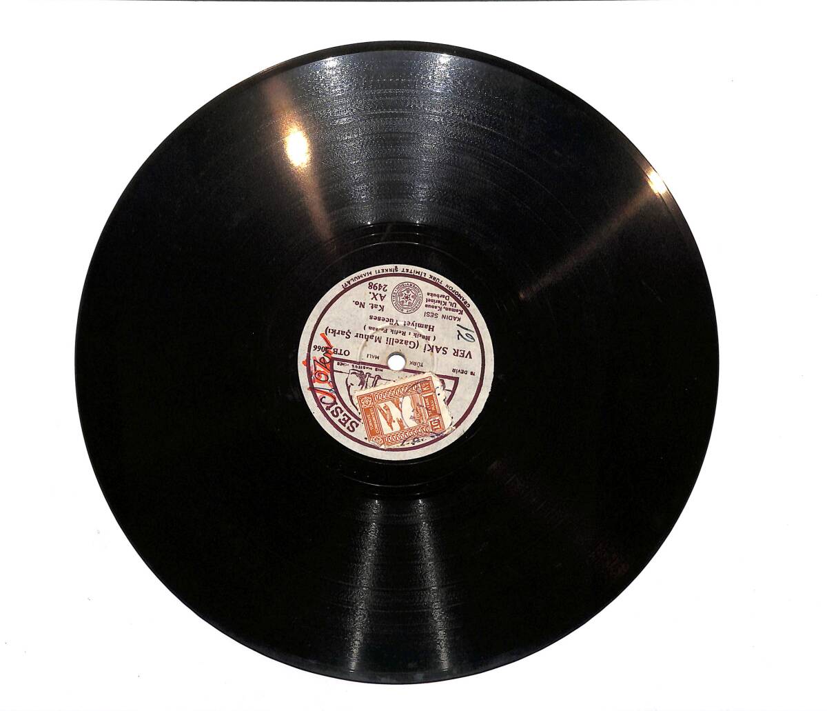 Hamiyet Yüceses - Gel Bu Yaz Şöyle Fenerbahçede / Ver Saki TAŞ PLAK (10/7.5) PLK23392 - 1