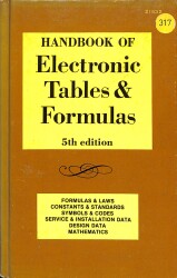 Handbook of Electronics Tables and Formulas (5 th Edition) NDR92342 - Gökçekoleksiyon