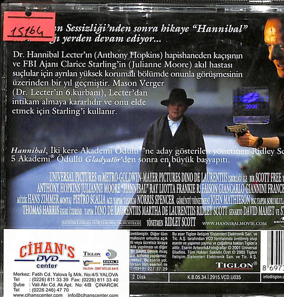 Hannibal (Anthony Hopkins) VCD Film VCD14465 - 2