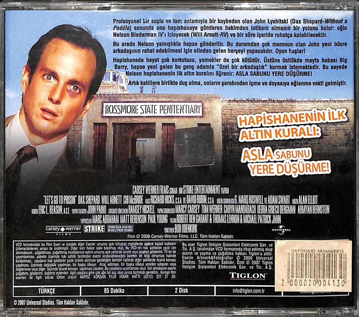 Hapishane Muhabbeti – Let's Go to Prison (2006) Orijinal VCD Film VCD28604 - 2