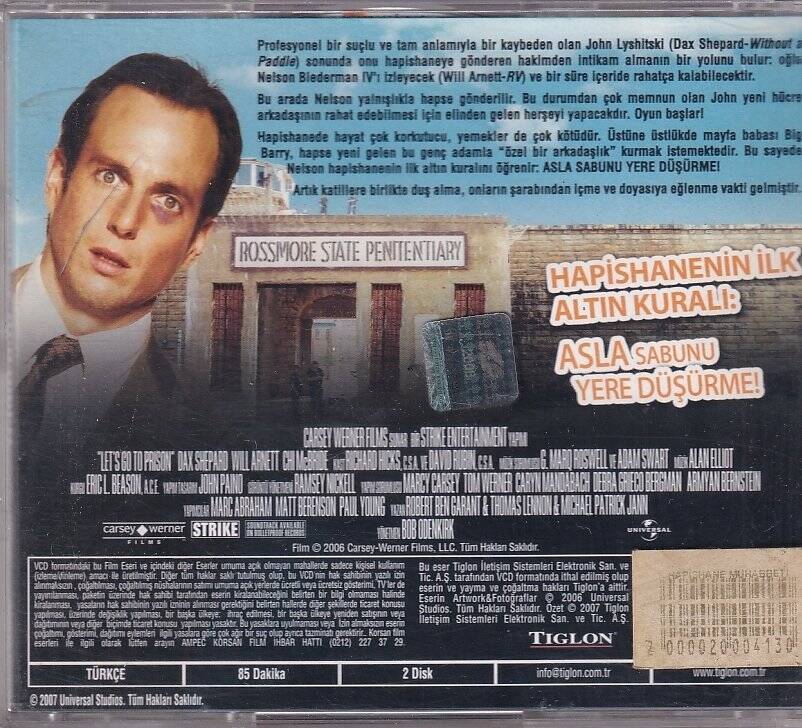Hapishane Muhabbeti VCD Film VCD7382 - 2