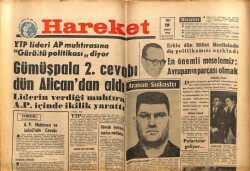 Hareket Gazetesi 19 Şubat 1963 - Amerika 73 Milyon Dolar Hibe Ediyor GZ64958 - 1