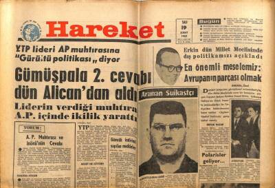 Hareket Gazetesi 19 Şubat 1963 - Amerika 73 Milyon Dolar Hibe Ediyor GZ64958 - 1