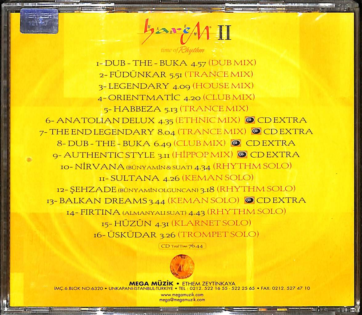 Harem 2 - Time of Rhythm CD (İkinci El) CD5505 - 2