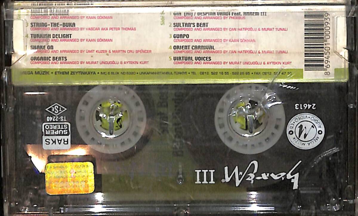 Harem III (3) Kaset (İkinci El) KST28503 - 2