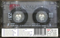 Harika Avcı - Kolay Değil Kaset Kaset (İkinci El) KST28330 - 2