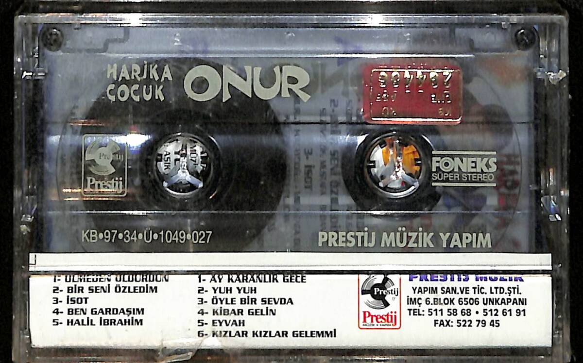 Harika Çocuk Onur - Ben Gardaşım Kaset (Sıfır) KST26891 - 2