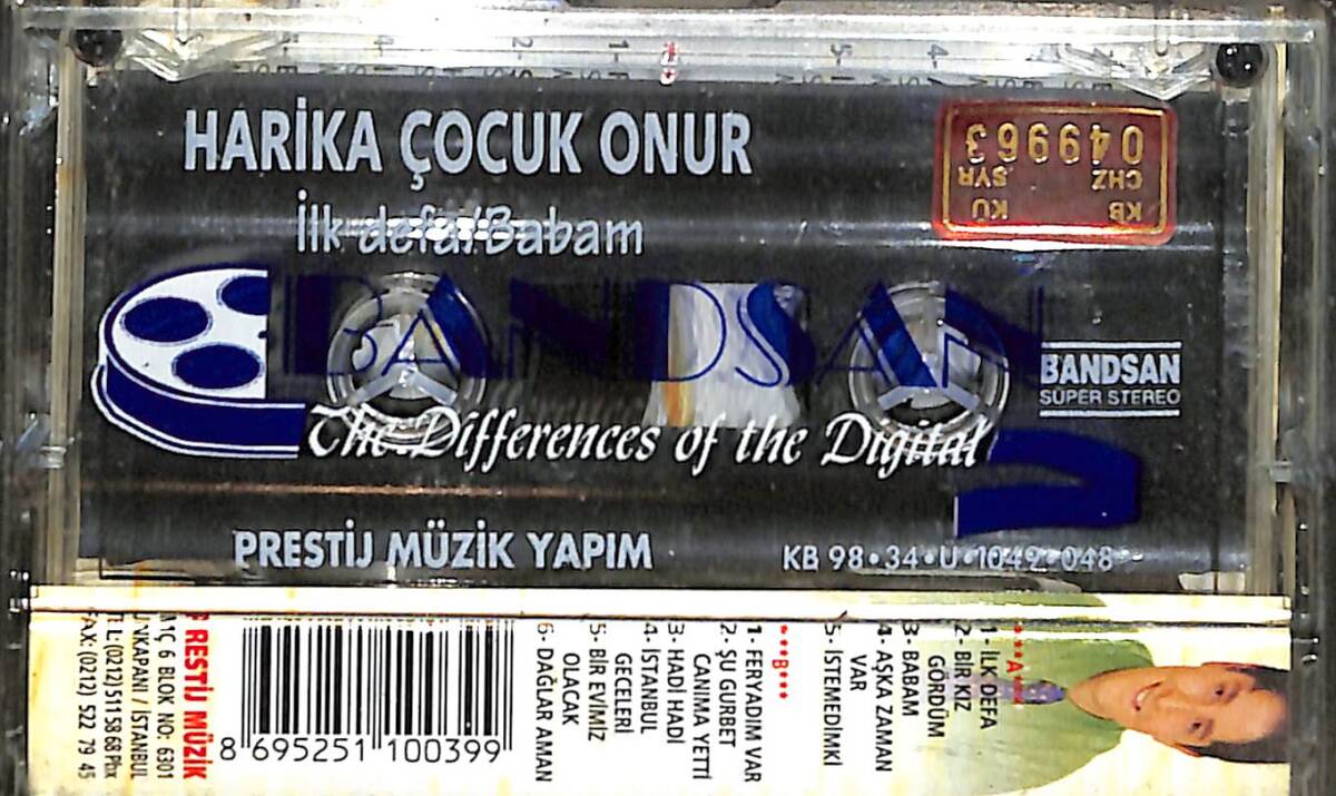 Harika Çocuk Onur - İlk Defa Babam Kaset (Sıfır Kaset) KST29328 - 2