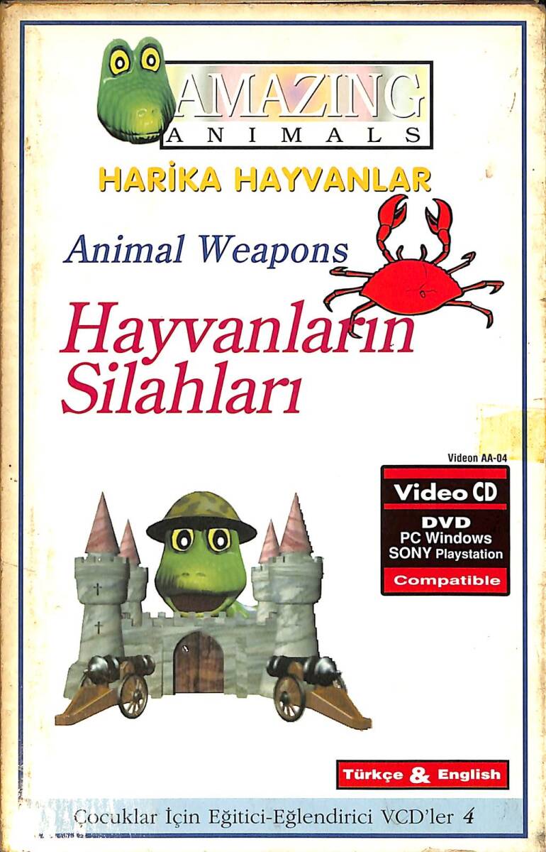 Harika Hayvanlar - Hayvanların Silahları / Amazing Animals - Animal Weapons VCD Film (İkinci El) VCD27848 - 1