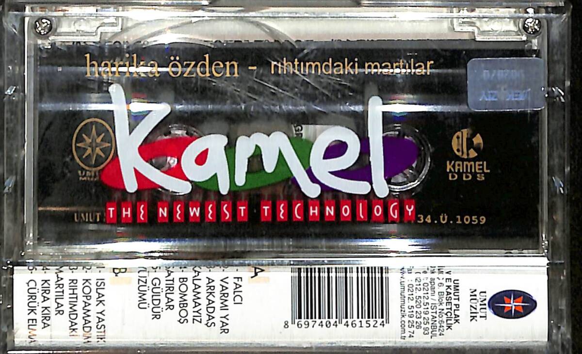 Harika Özden - Rıhtımdaki Martılar Kaset (Sıfır Kaset) KST28996 - 2