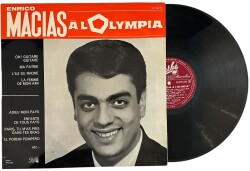 Enrico Macias - Al Olympia (Pathe) LP Plak (10/8) PLK25583 - Gökçekoleksiyon