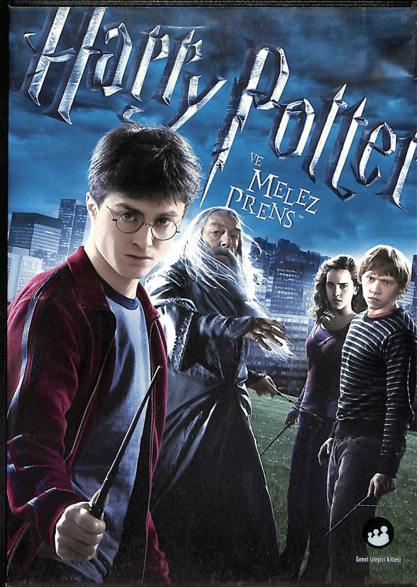 Harry Potter ve Melez Prens - Harry Potter and the Half-Blood Prince – Daniel Radcliffe, Emma Watson, Rupert Grint Orijinal DVD (İkinci El) DVD2918 - 1