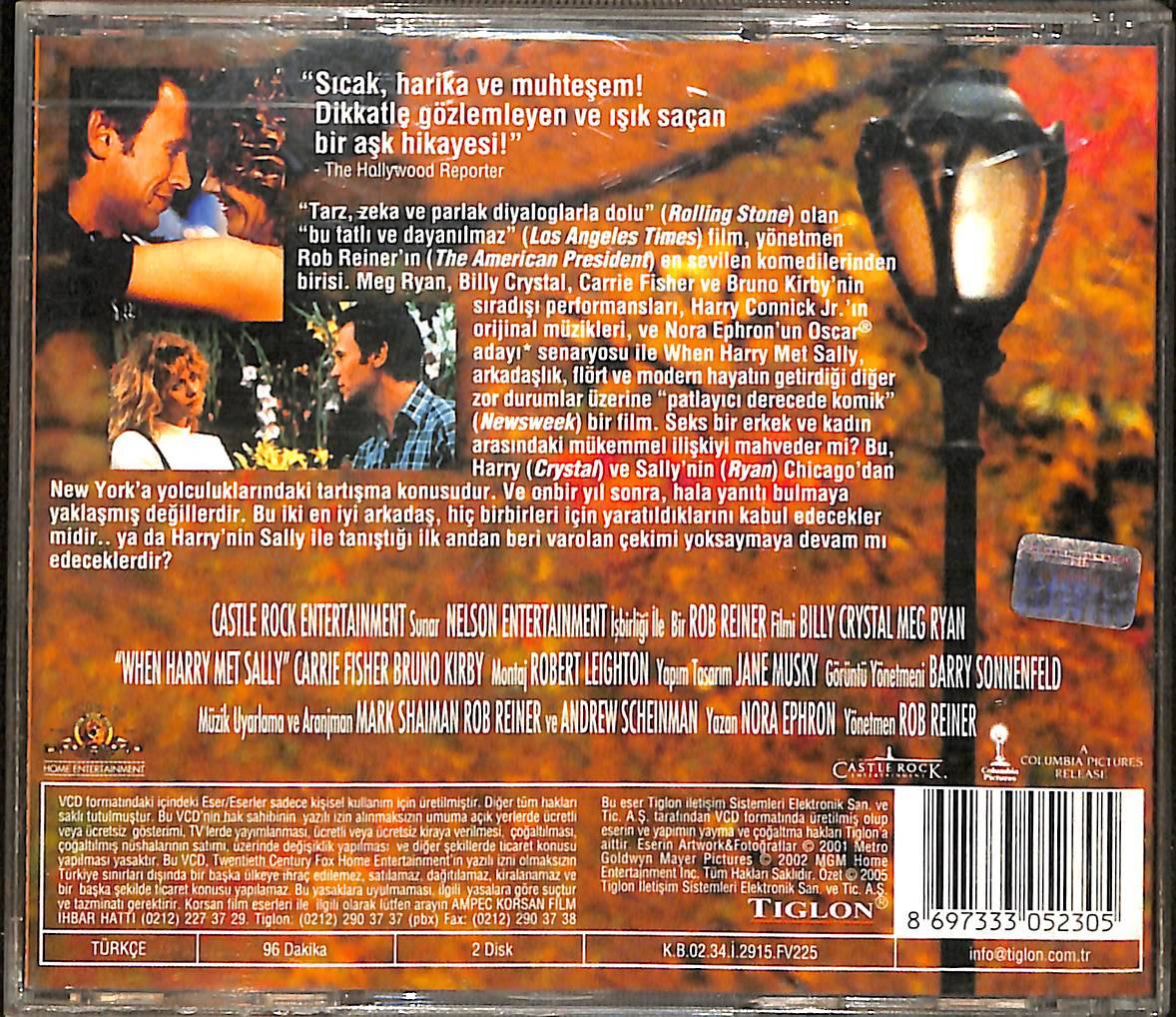 Harry Sally İle Tanışınca – When Harry Met Sally (1989) Orijinal VCD Film VCD28798 - 2