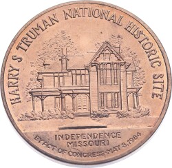 Harry Truman Yüzüncü Yıl Dönümü (1984) Bronz Madalya/Jeton MVM2000 - 2