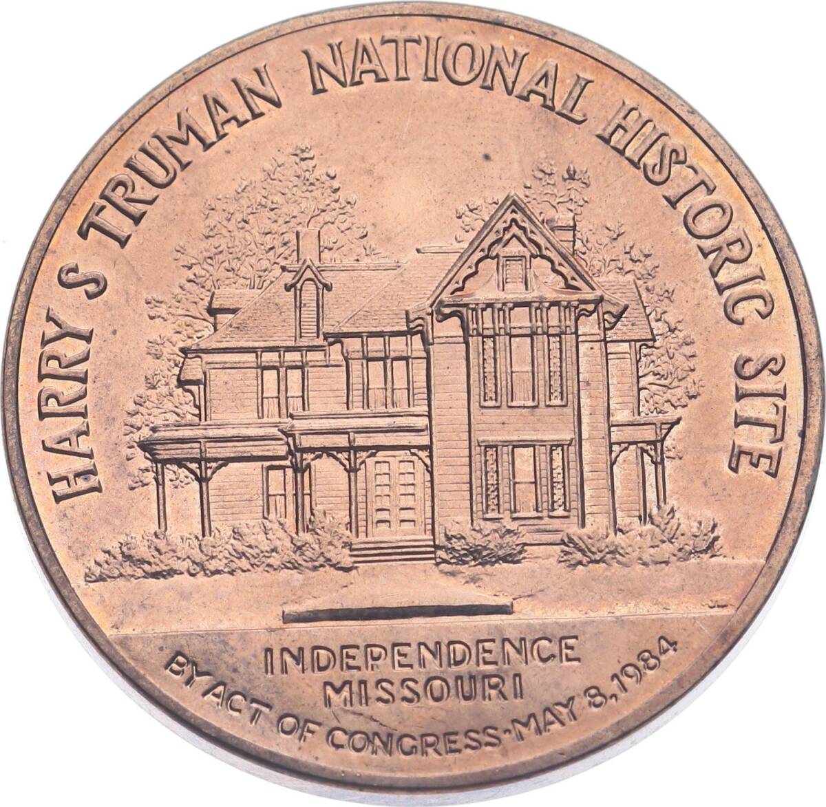 Harry Truman Yüzüncü Yıl Dönümü (1984) Bronz Madalya/Jeton MVM2000 - 2