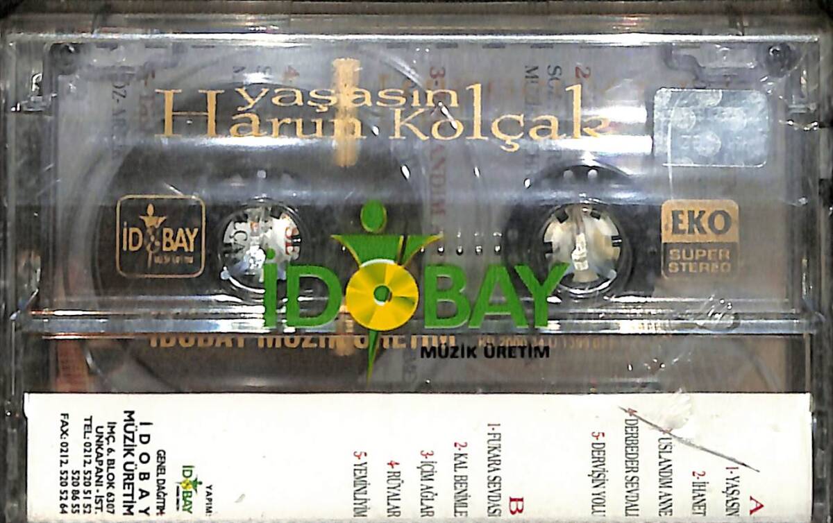 Harun Kolçak - Yaşasın Kaset (Sıfır Kaset) KST29118 - 2