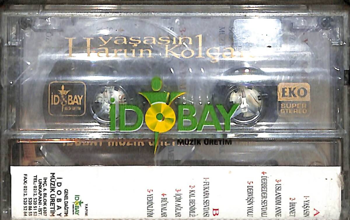 Harun Kolçak - Yaşasın Kaset (Sıfır Kaset) KST29458 - 2