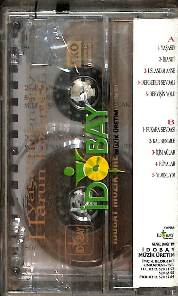 Harun Kolçak - Yaşasın Kaset (Sıfır Kaset) KST28806 - 2