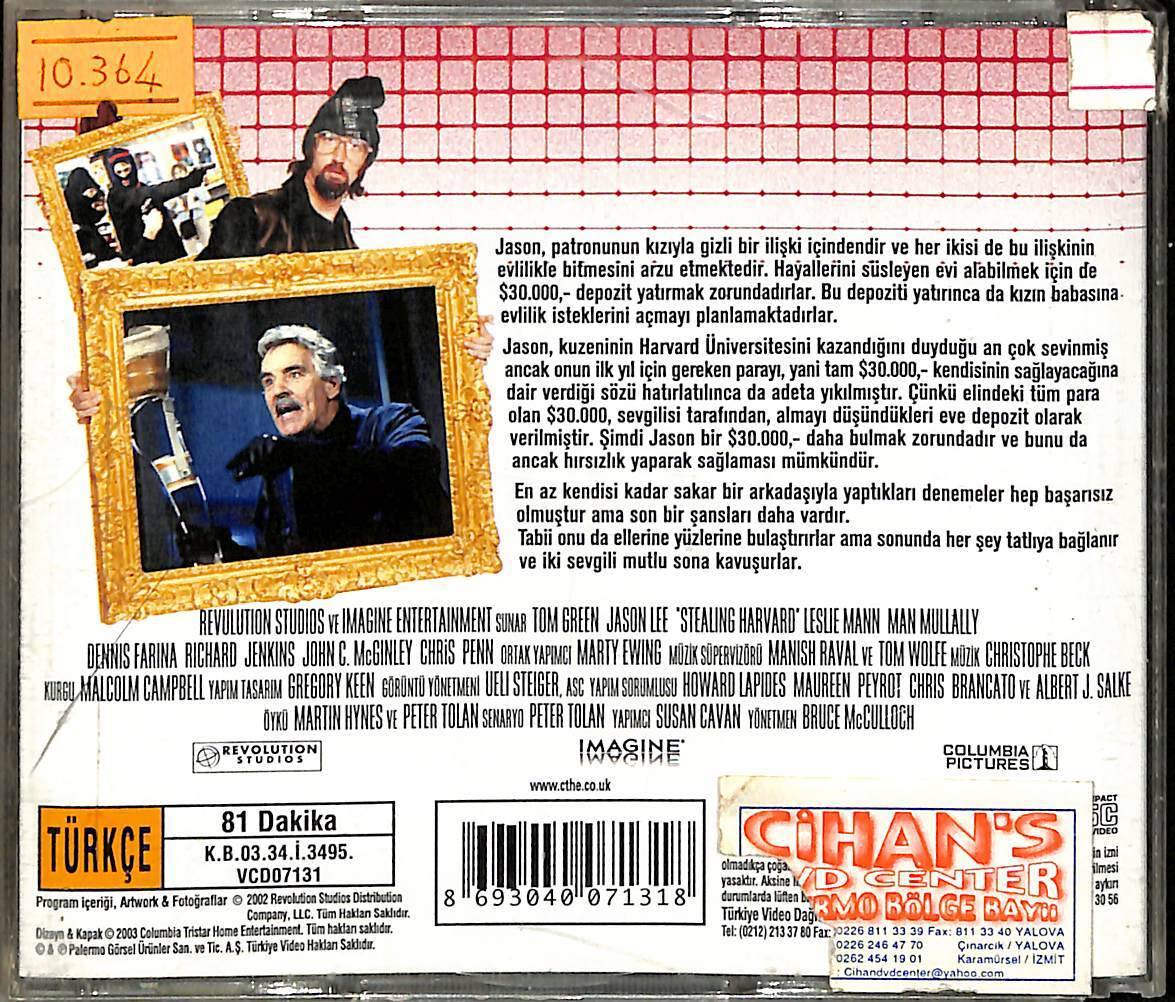 Harvard Hırsızı VCD Film VCD14748 - 2