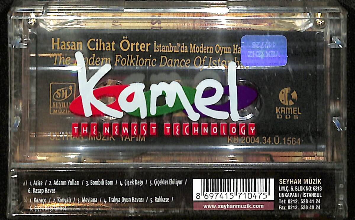 Hasan Cihat Örter - İstanbul'da Modern Oyun Havaları Kaset (Sıfır) KST26981 - 2