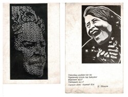 Hasan Hüseyin - Nazım Hikmet Kartpostal KRT8029 - Gökçekoleksiyon