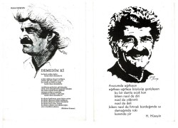 Hasan Hüseyin x 2 Kartpostal KRT8042 - Gökçekoleksiyon