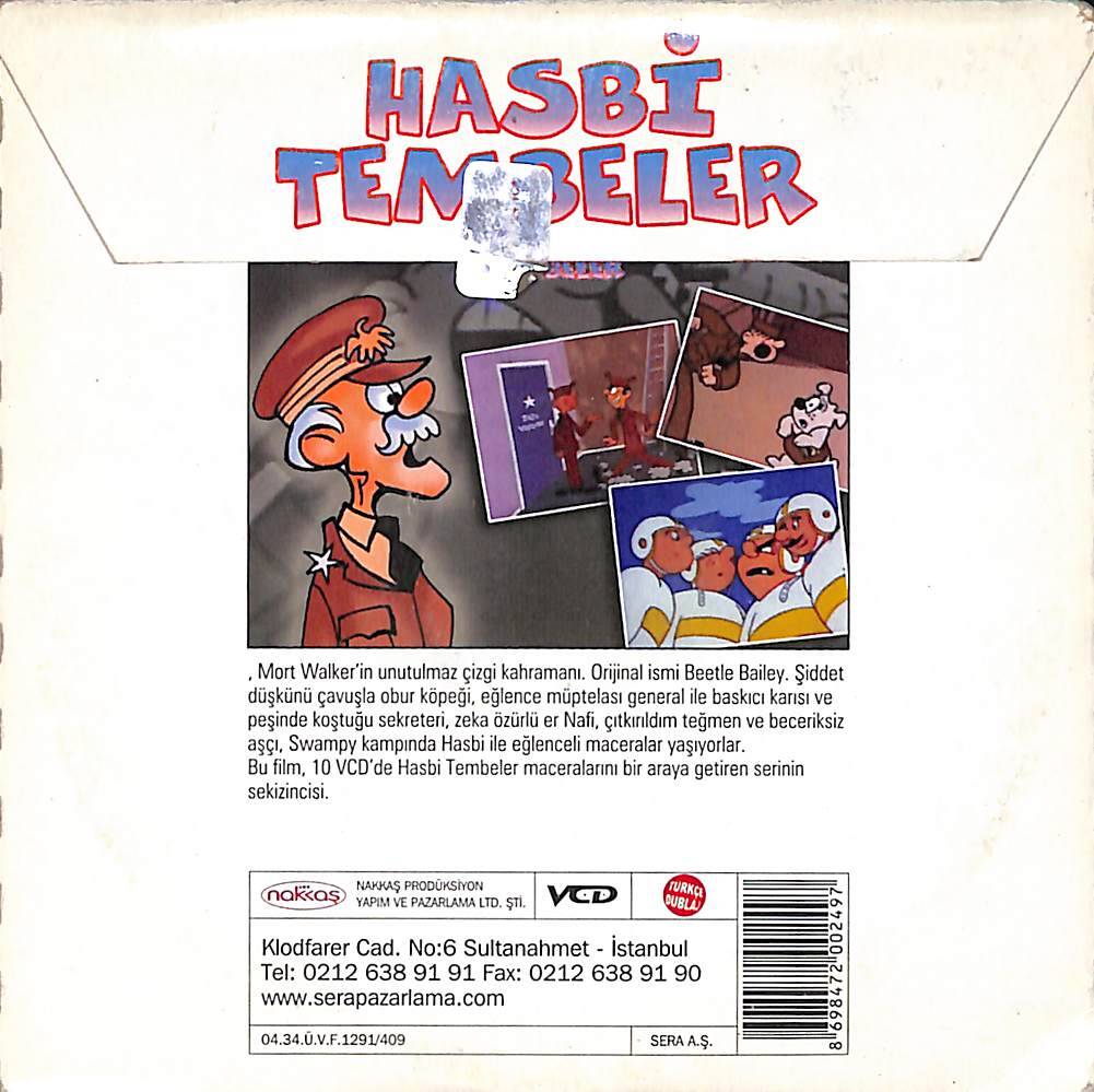 Hasbi Tembeler - Cesur Askerler VCD Film VCD26701 - 2