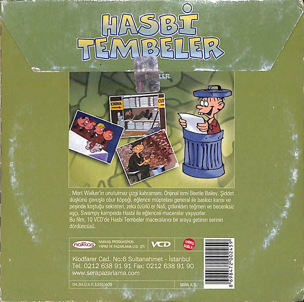 Hasbi Tembeler - Hasbi'nin Tatil Günü VCD Film VCD26728 - 2