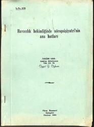 HAVACILIK HEKİMLİĞİNDE NÖROPSİŞİYATRİNİN ANA HATLARI,1955 KTP1904 - Gökçekoleksiyon