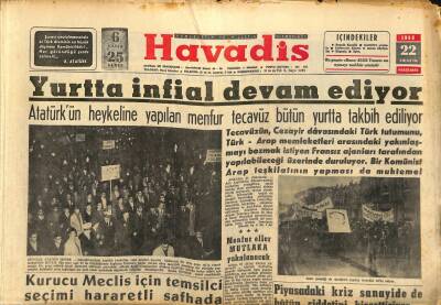 Havadis Gazetesi 22 Aralık 1960 - Piyasadaki Kriz Sanayide de Bütün Şiddetini Hissettiriyor GZ122023 - 1