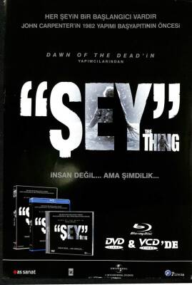 Hayal Evi Şey (The Thing) Film Afişleri Çift Taraflı (32x48) EFM7517 - 2