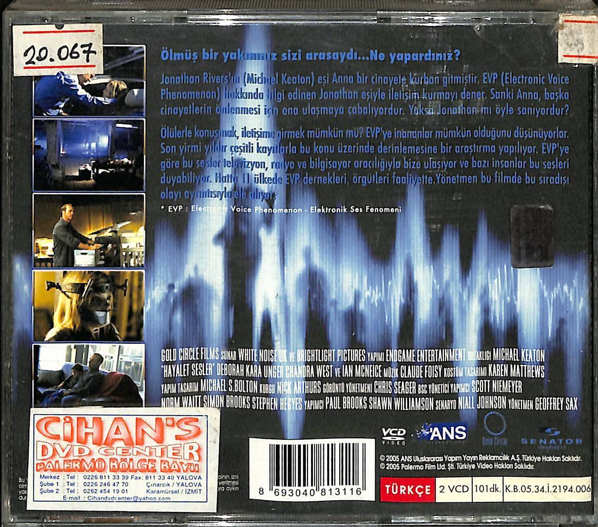 Hayalet Sesler VCD Film VCD14886 - 2